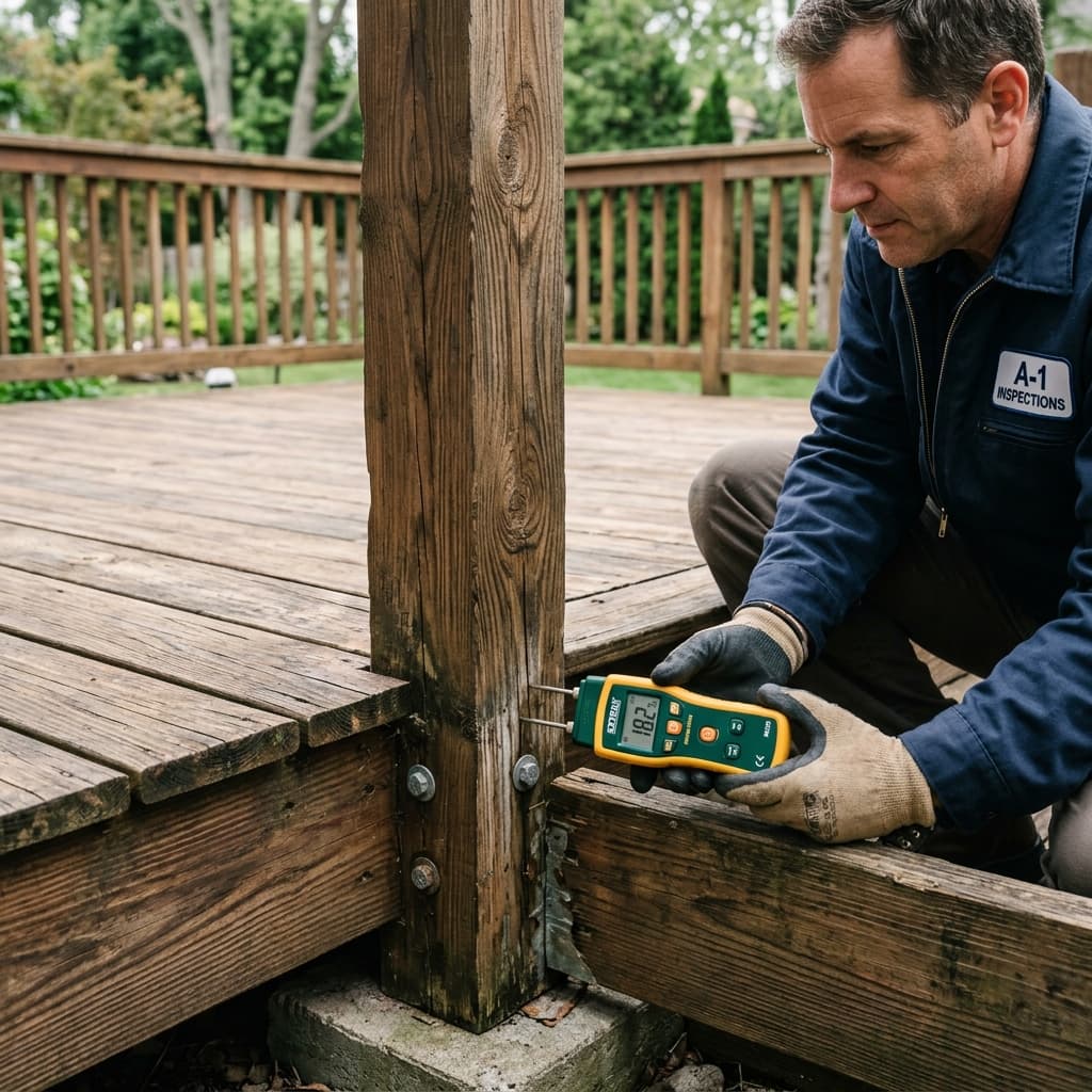 How to Inspect Your Deck for Structural Rot & Water Damage